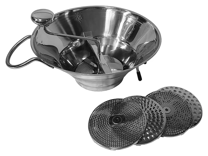 Машинка для протирки пюре Restopit рп636 d=30 cм с 5 сменными дисками (нерж. сталь)