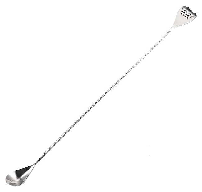 Ложка барная Restopit бк185 l=40 см со стрейнером (нерж. сталь)