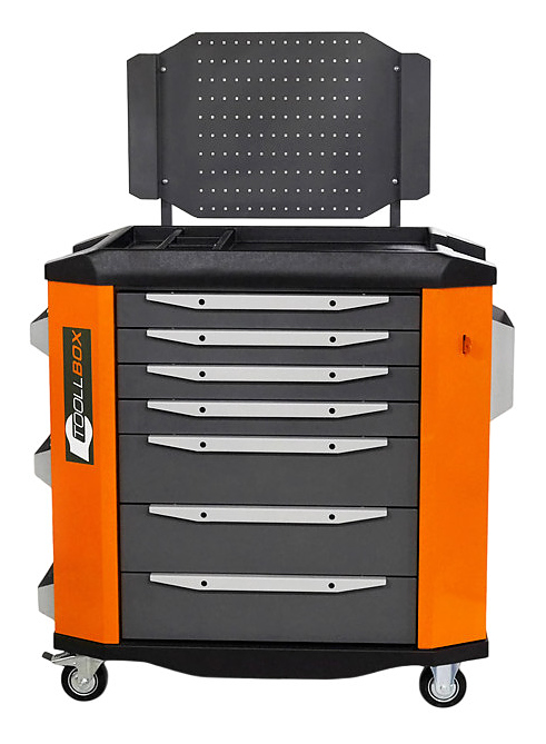 Тележка инструментальная КМК завод TOOLLBOX Premium TBP-7 315 кг, RAL 2008/RAL 5005