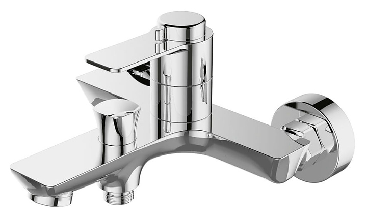 Смеситель для ванны и душа ORANGE Thermo T19-100cr