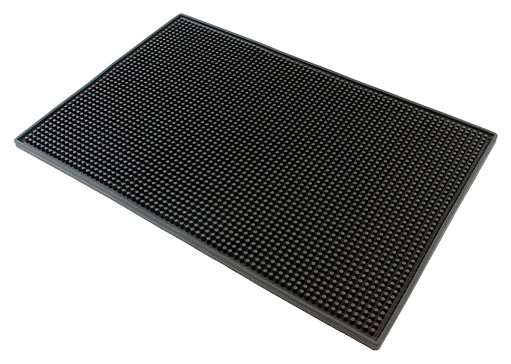 Коврик барный Restopit бк045 450х310х10 мм (резина) черный