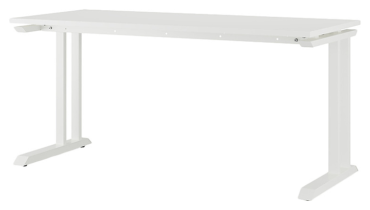 Стол компьютерный КОБОР KL1-140/80 white/premium