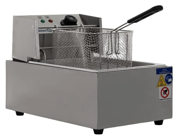 Фритюрница Foodatlas DF-81 280x440x300 мм настольная