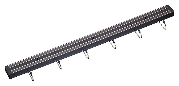 Держатель магнитный для ножей Restopit рп67 l=62 см (пластик / металл) с 6 съемными крючками