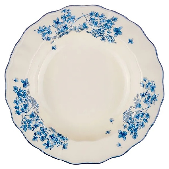 Тарелка глубокая Kunstwerk Fiori CT009F03540-XB1/03015821 400 мл d=22 см (фарфор)