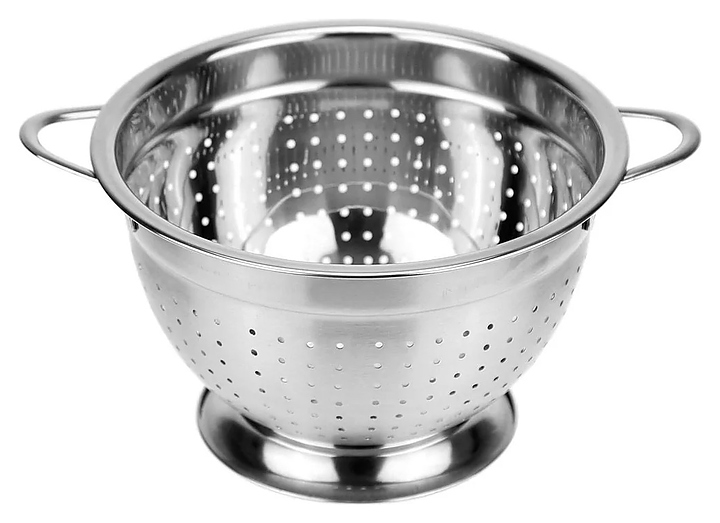 Дуршлаг-миска Restopit рп111 d=20 см на подставке (нерж. сталь)