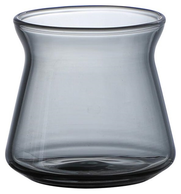 Чашка кофейная P.L. Barbossa Barista Glass S0657 d=5,5/4,9 см h=5,1 см (темное стекло)