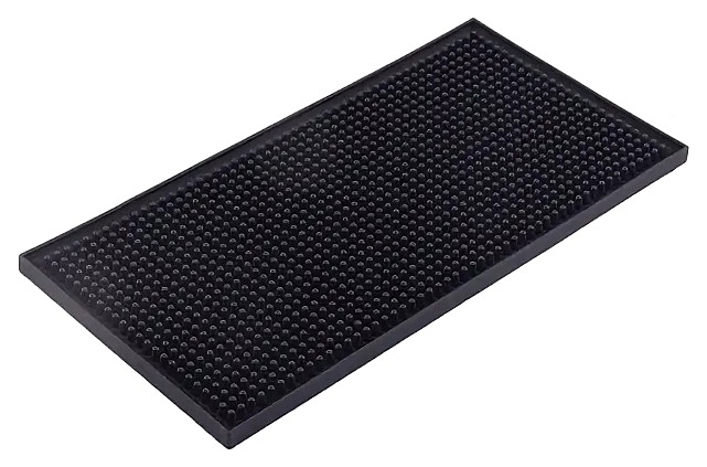 Коврик барный Restopit бк245 300х150х10 мм (резина) черный