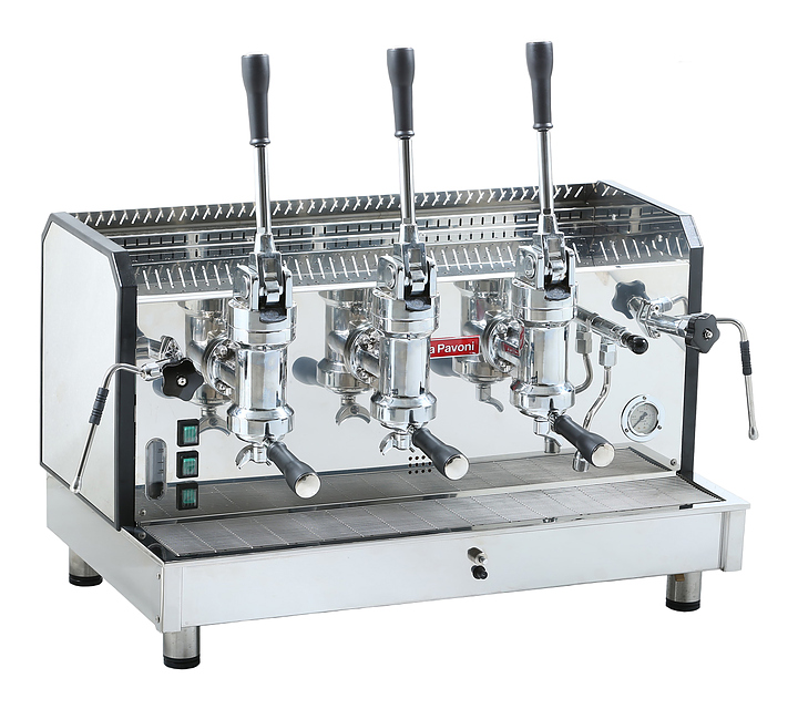 Кофемашина леверная La Pavoni VASARI3L хром