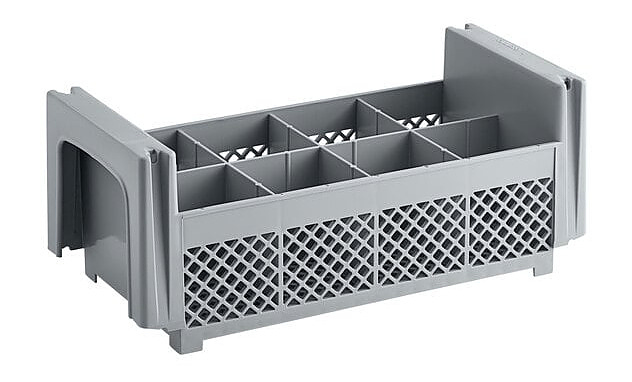 Кассета для столовых приборов Cambro 8FBNH434-151 500х250х180 мм полипропилен, серый