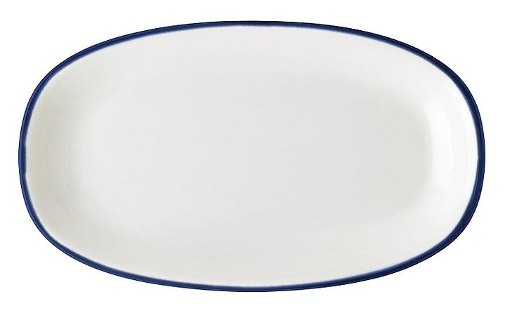 Блюдо для подачи Bonna Линеа Синий Гурмэ 78018 240х140 мм