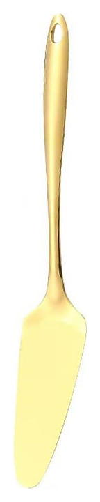 Лопатка сервировочная P.L. Proff Cuisine EBUB-14G / DJENI Sharp Oval Tip l=30,5 см (нерж. cталь с PVD покрытием) золото