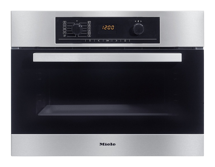 Компактный независимый электрический духовой шкаф Miele H 5041 B Clean Steel