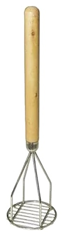 Картофелемялка Restopit рп613 d=11,4 см l=47 см (нерж. сталь с деревянной рукояткой)