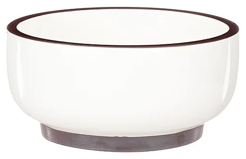 Салатник Kunstwerk Bliss CHB6193-1137C 600 мл d=14 см h=6,5 см (фарфор) белый