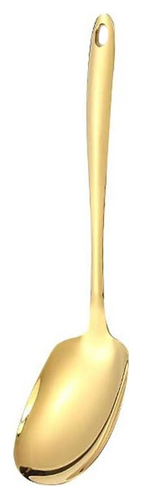 Ложка гарнирная P.L. Proff Cuisine EBUB-10G / DJENI Oval Tip l=27,5 см (нерж. cталь с PVD покрытием) золото