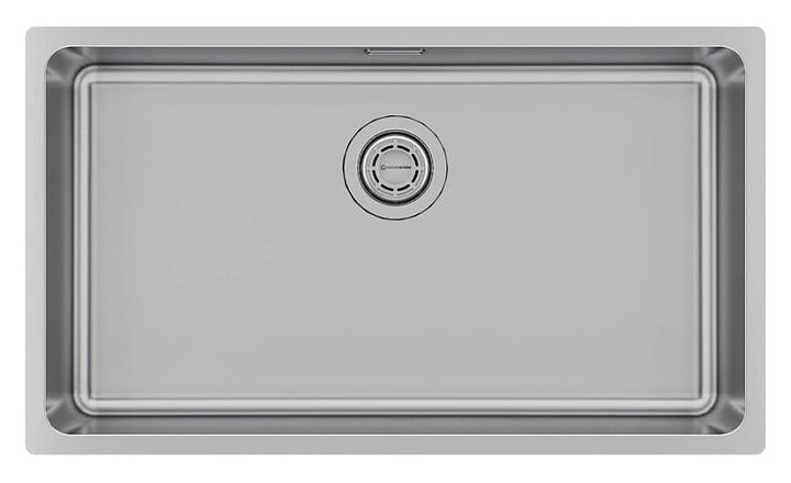 Кухонная мойка KUCHENSTERN 554SS50 MULTI 80 AISI 304 760х440х220 мм нержавеющая сталь