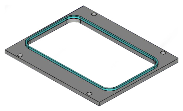 Форма VASSILII № 0168 213х122 мм