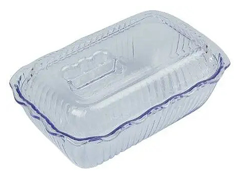 EKSI Салатник EK-042 (с волнистым краем, прозрачный) EKSI EK-042