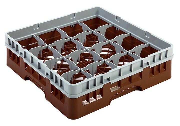 Кассета посудомоечная P.L. Proff Cuisine 16 ячеек 120х120х90 мм