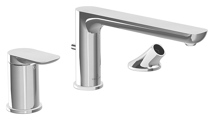 Смеситель для ванны на бортик Villeroy & Boch O.novo TVT10400200061