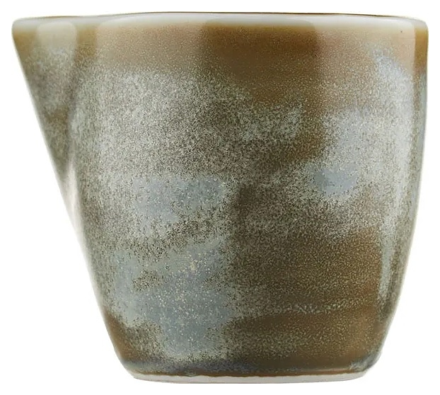 Сливочник Kunstwerk Agave ZA0058-m 90 мл (фарфор) зеленый матовый