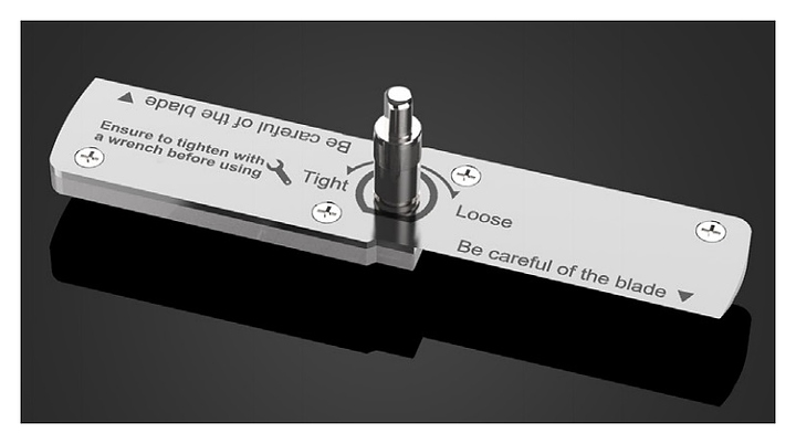 Нож для нарезки кубиками и брусками Kocateq VC718 dicing and slitting knife