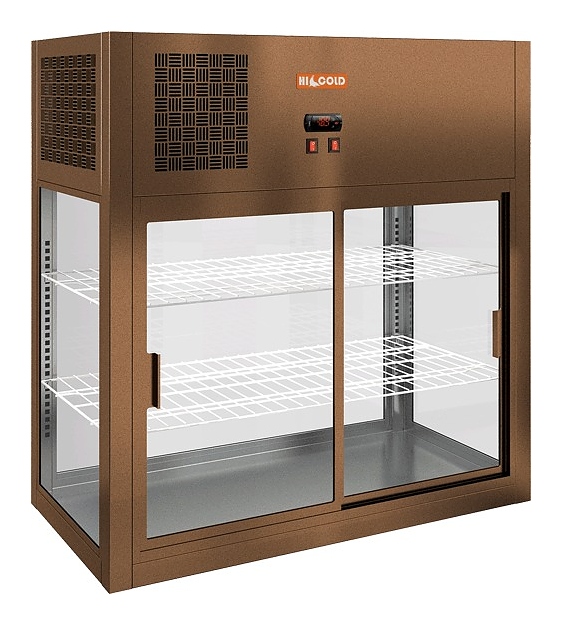 Витрина холодильная HICOLD VRH O 990 Bronze