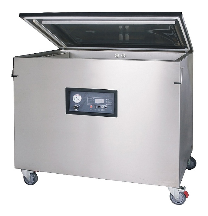 Упаковщик вакуумный Hualian DZQ-1000/2L 220В с опцией газонаполнения (нерж. сталь)