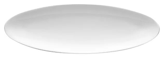 Селедочница Kunstwerk A2985 30х10 см h=2 см (фарфор) белая