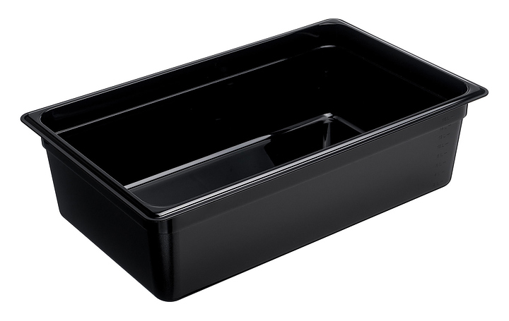 Гастроемкость Gastroplast 79717 GN 1/1-150 (530x325х150мм) 18.4 л поликарбонат, черный