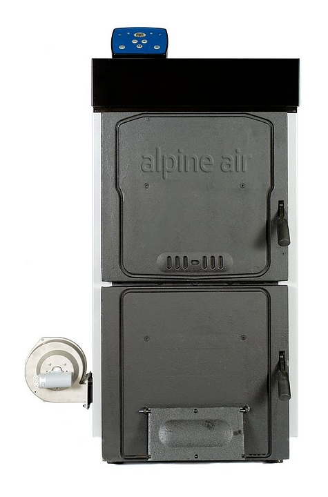 Котел отопительный твердотопливный чугунный Alpine Air SM4 F