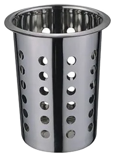 Стакан для столовых приборов Restopit рп530 d=9,5 см h=13,8 см (нерж. сталь)