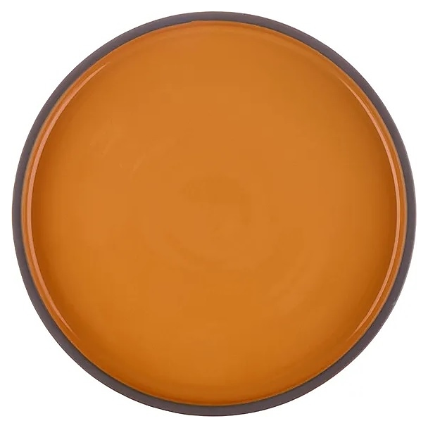 Тарелка Kunstwerk Bliss CHP12203-J18 d=22,3 см h=2,9 см (фарфор) оранжевая