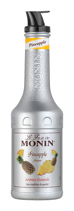Основа для напитков (пюре) Monin 76244 Ананас 1 л (бутылка с дозатором)