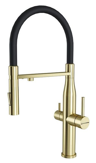 Смеситель для кухни KUCHENSTERN 407GL40 ELIT-FE золото