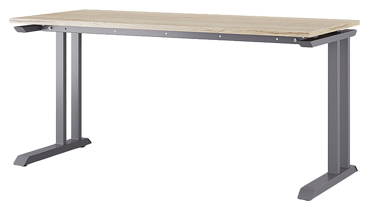 Стол компьютерный КОБОР KL1-160/80 graphite/natural