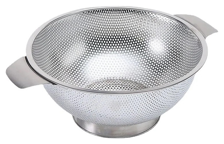 Дуршлаг-миска Restopit рп1061 d=22,5 см на подставке (нерж. сталь)