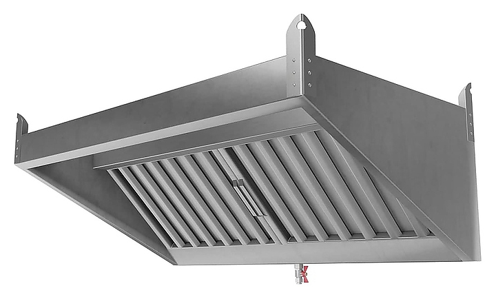 Зонт приточно-вытяжной пристенный Мебель Фронт ЗВЦП 02 (1300х1100х400 мм)