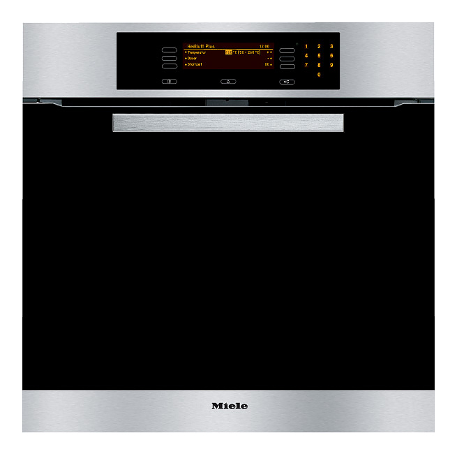Независимый электрический духовой шкаф Miele H 4680 BP KAT алюминий