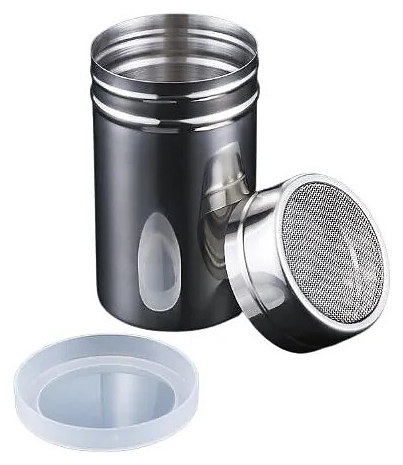 Емкость для сыпучих продуктов Restopit рп307 0,3 л (нерж. сталь) с мелкими отверстиями