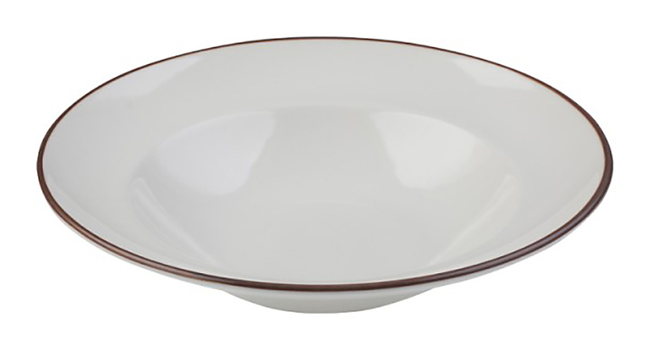 Тарелка глубокая ID Fine Modest Brown 18001-131128 28 см