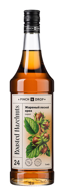 Сироп Pinch&Drop 05032120 Жареный Лесной Орех 1 л (бутылка стекло)