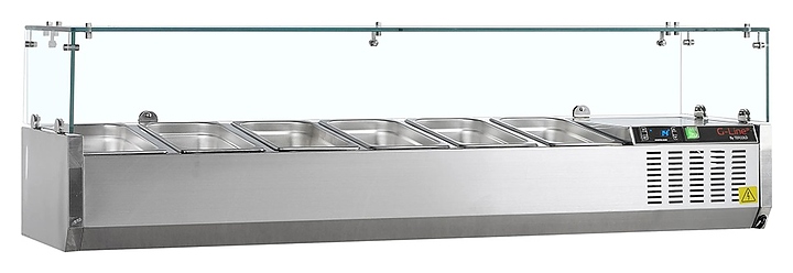 Витрина холодильная настольная TEFCOLD GVC33-150