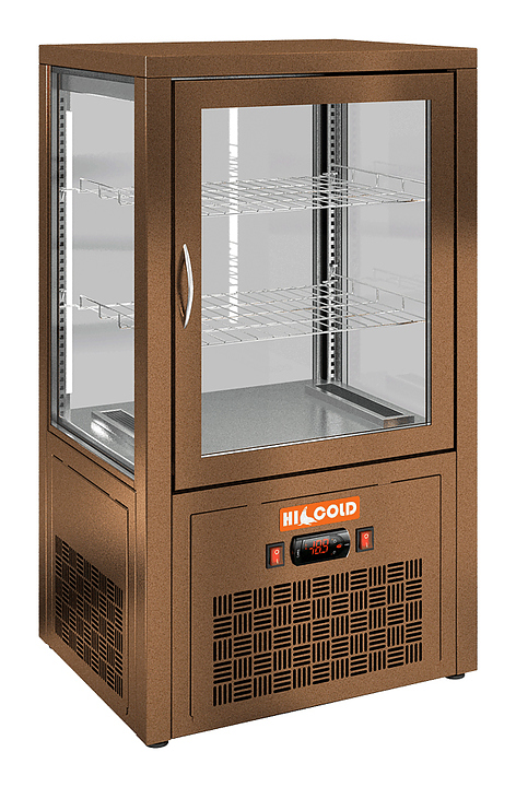 Витрина холодильная HICOLD VRC 70 Bronze