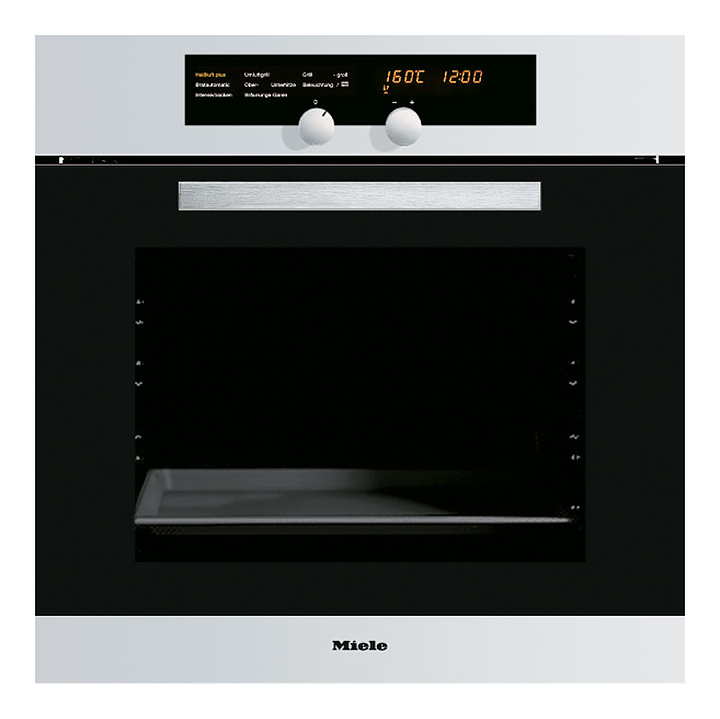 Независимый электрический духовой шкаф Miele H 4280 B алюминий