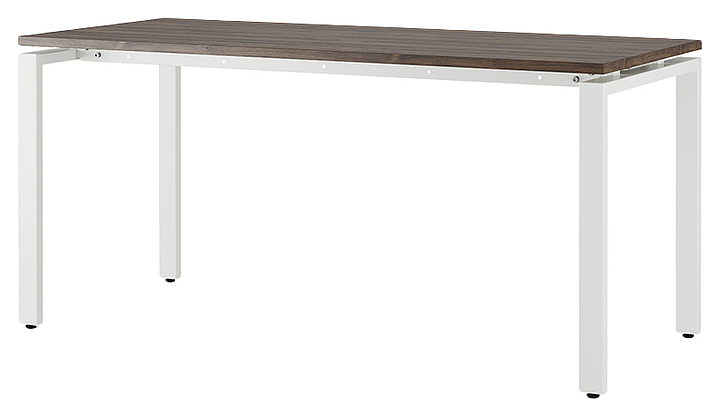 Стол компьютерный КОБОР KP-120/80 white/charlston