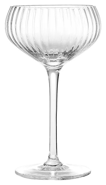 Бокал-блюдце для шампанского Kunstwerk Ellington BR-3181 200 мл (стекло)