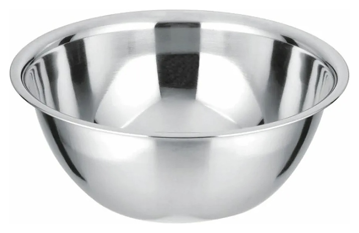 Миска Restopit рп549 1100 мл d=18 см h=6,5 см (нерж. сталь)