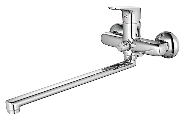 Смеситель для ванны и душа настенный IDDIS ZODIAC ZODSBL2i10WA